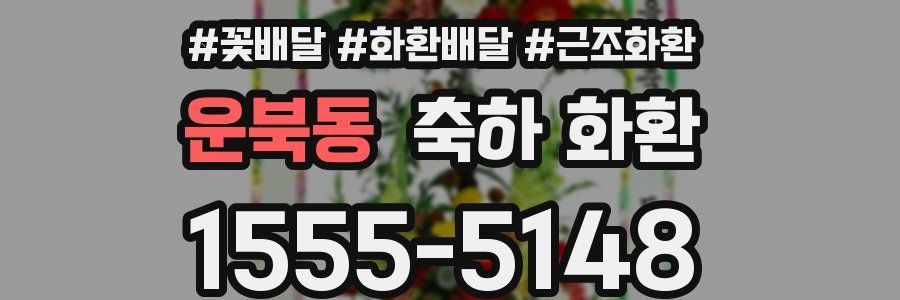 운북동 축하 화환