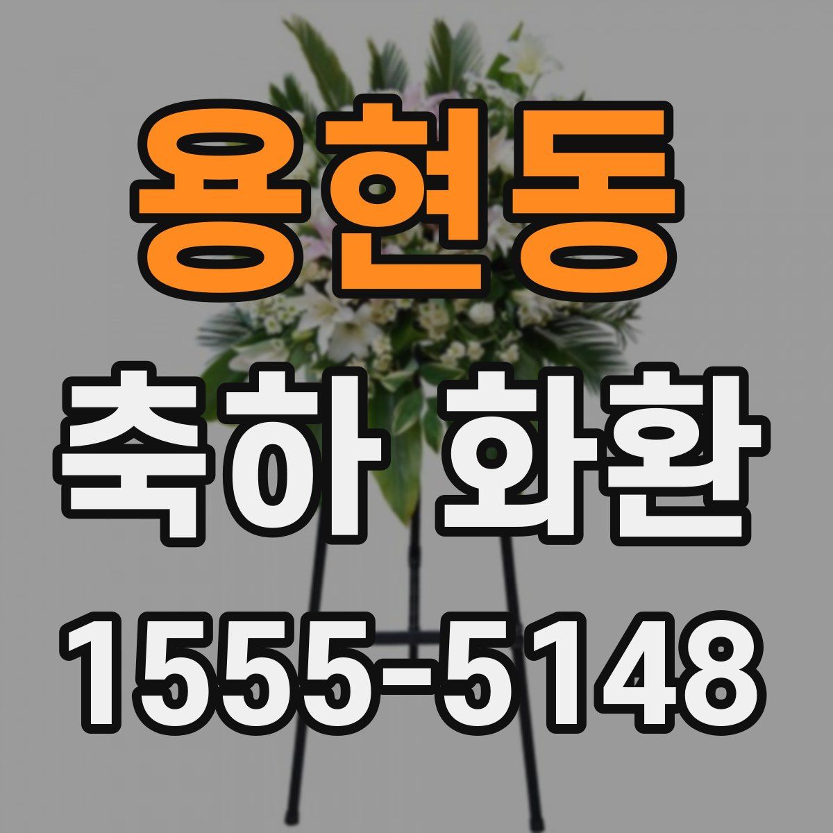 용현동 축하 화환