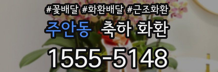 주안동 축하 화환