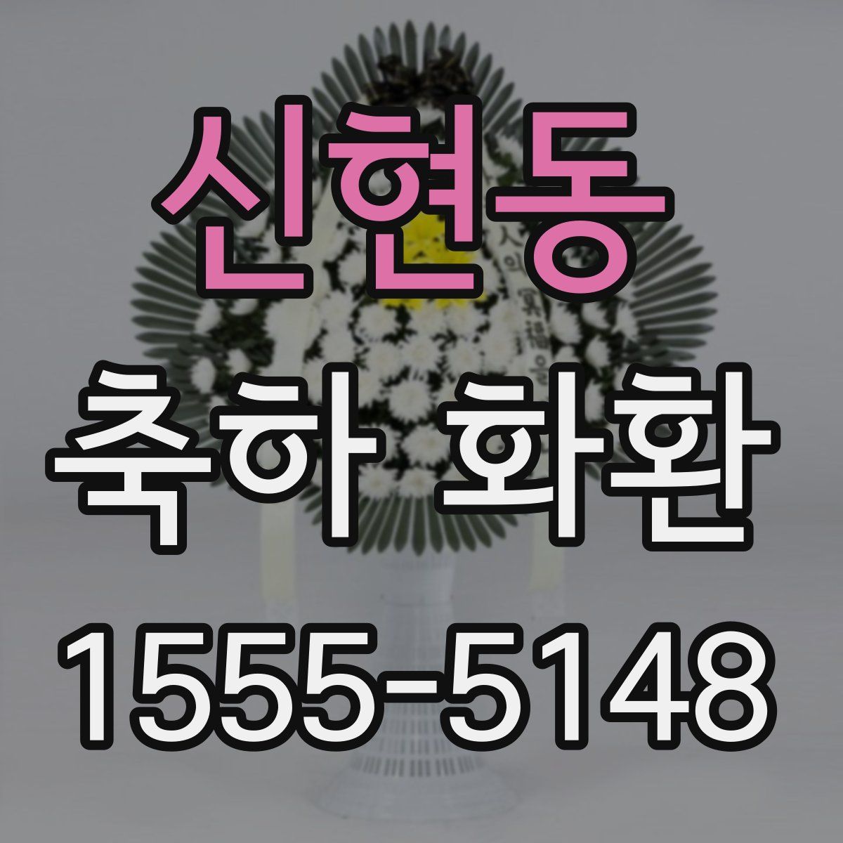 신현동 축하 화환