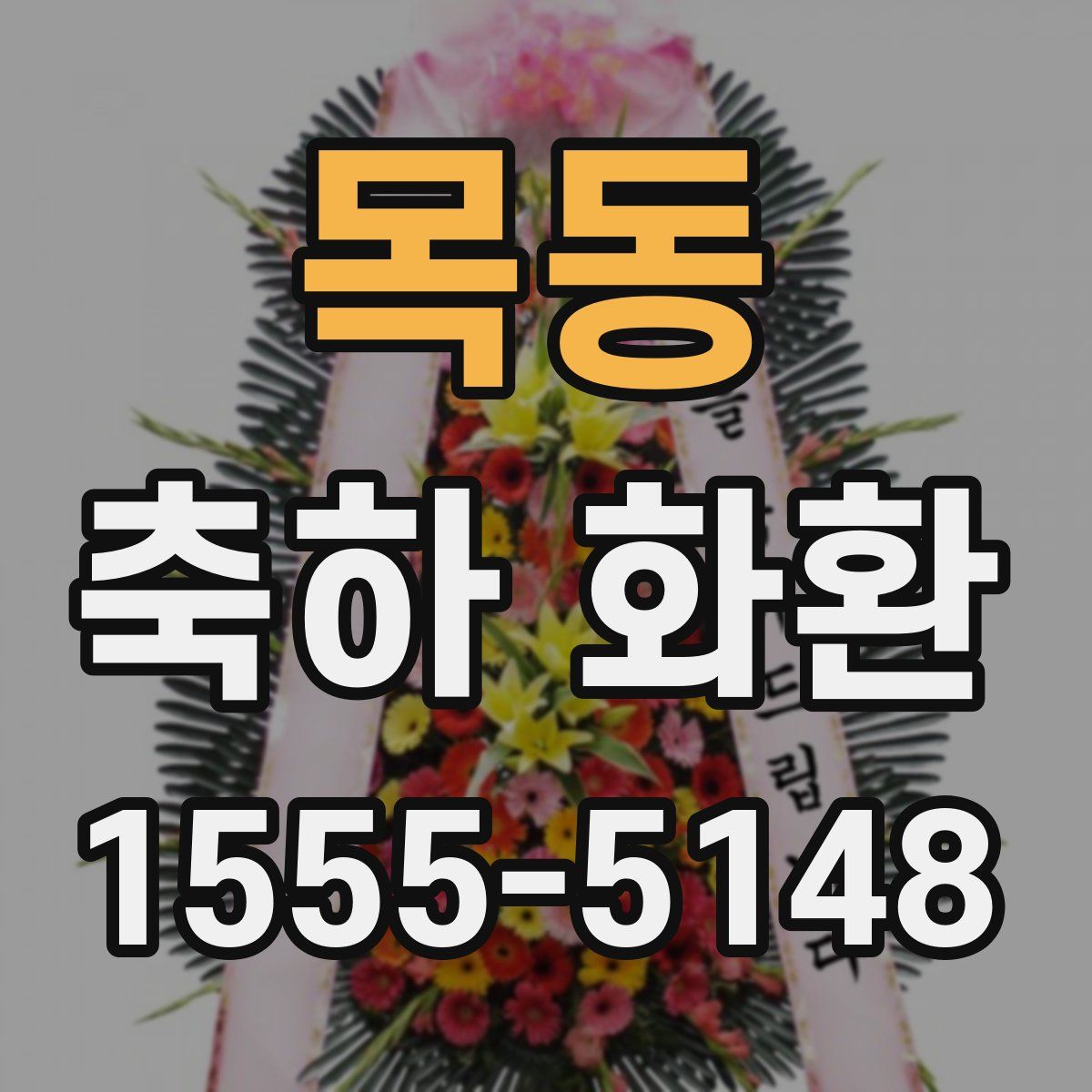 목동 축하 화환