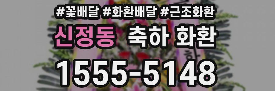 신정동 축하 화환