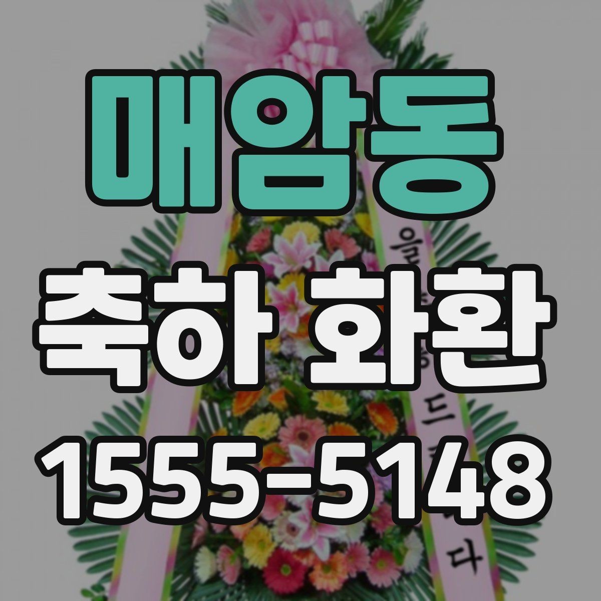 매암동 축하 화환 주문 전 업체 비교 포인트