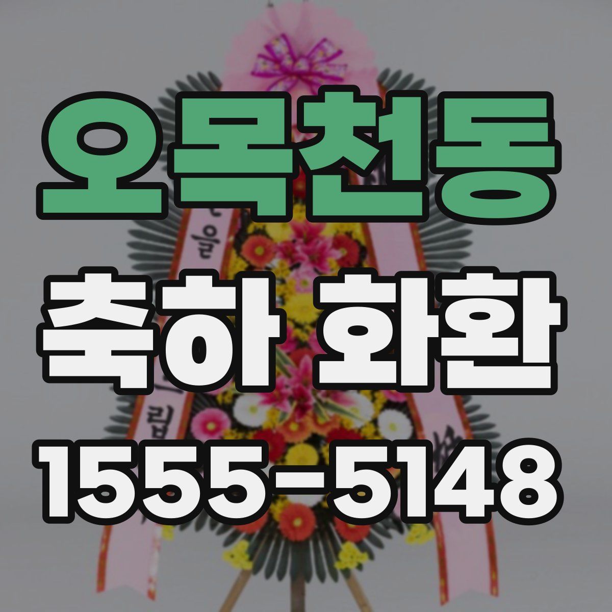 오목천동 축하 화환