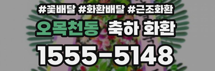 오목천동 축하 화환