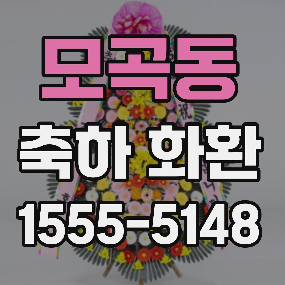 모곡동 축하 화환