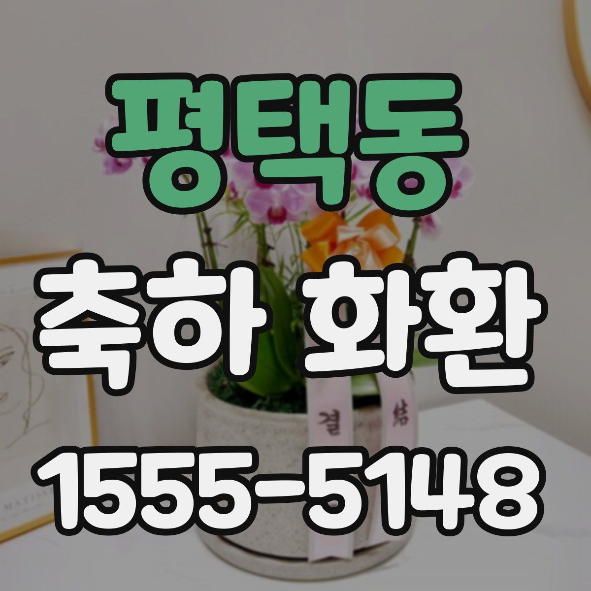 평택동 축하 화환