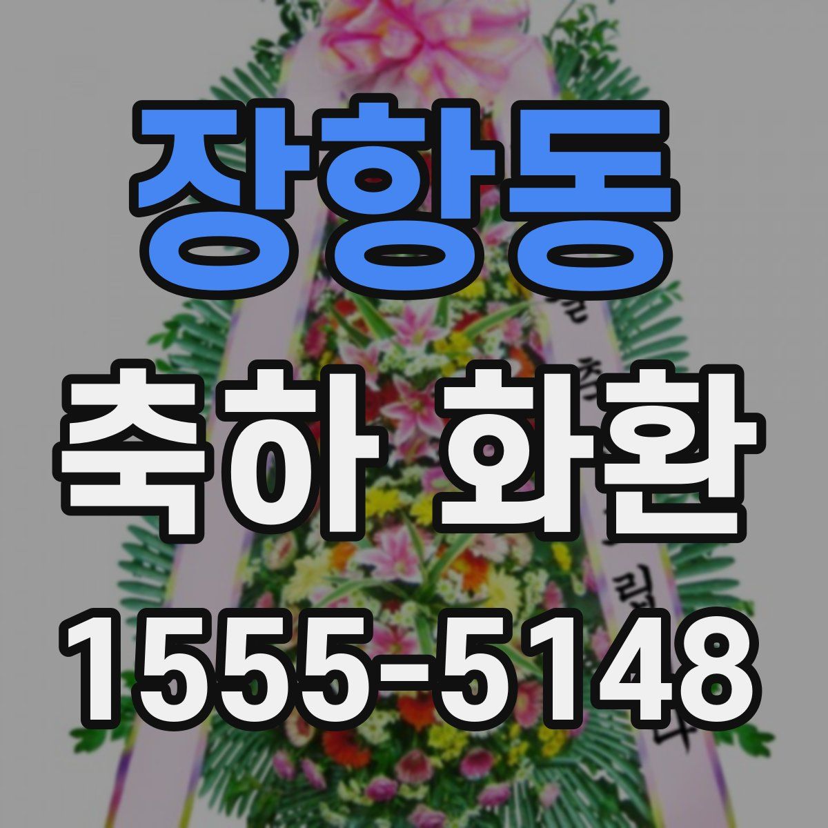 장항동 축하 화환