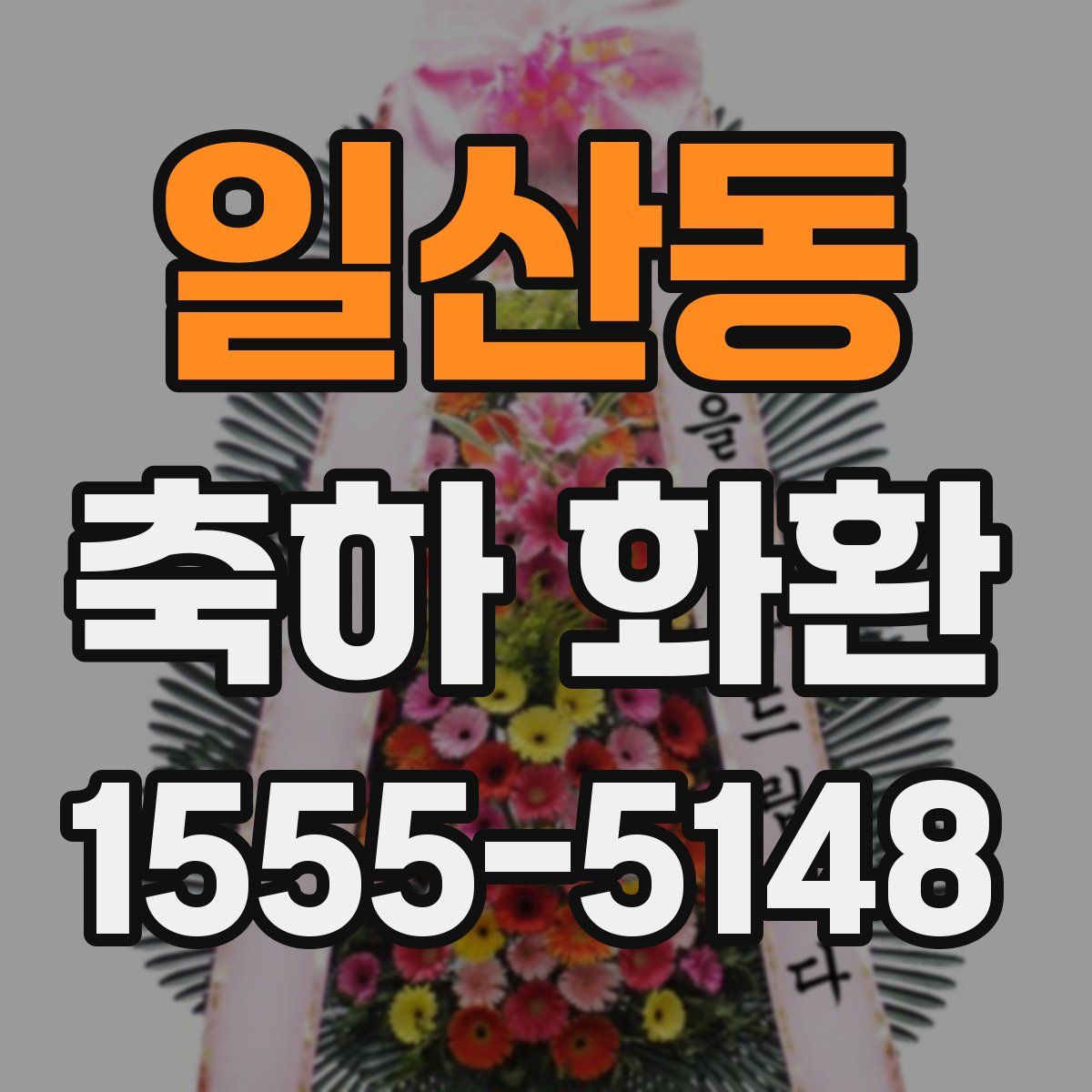 일산동 축하 화환
