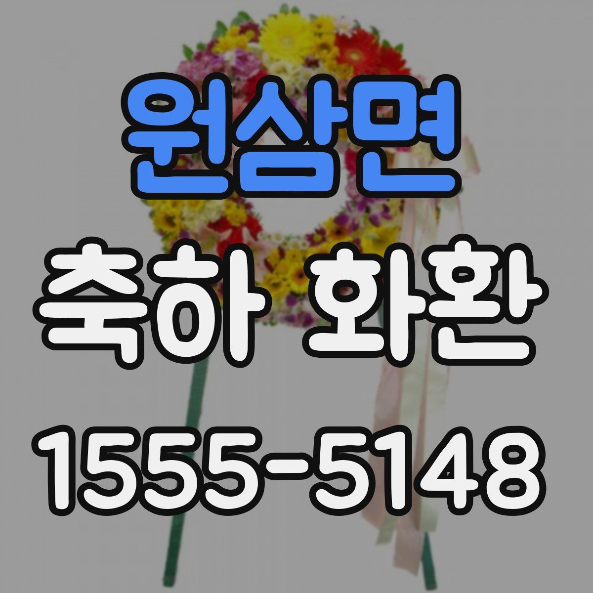 원삼면 축하 화환