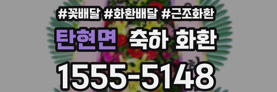 탄현면 축하 화환