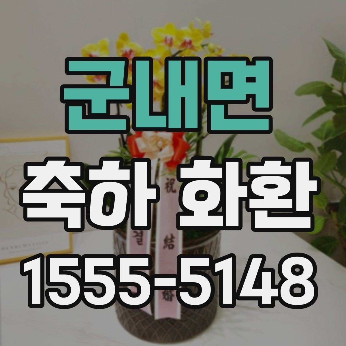 군내면 축하 화환 문구 작성 전 참고할 사례