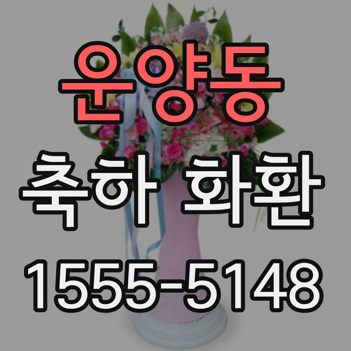 운양동 축하 화환