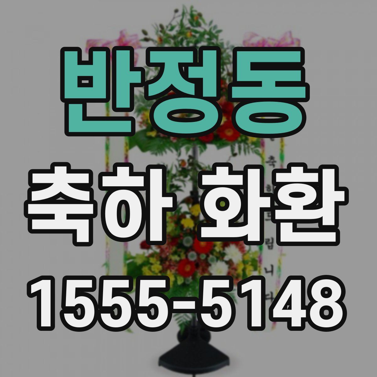 반정동 축하 화환