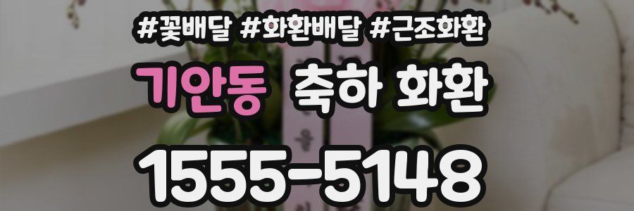 기안동 축하 화환