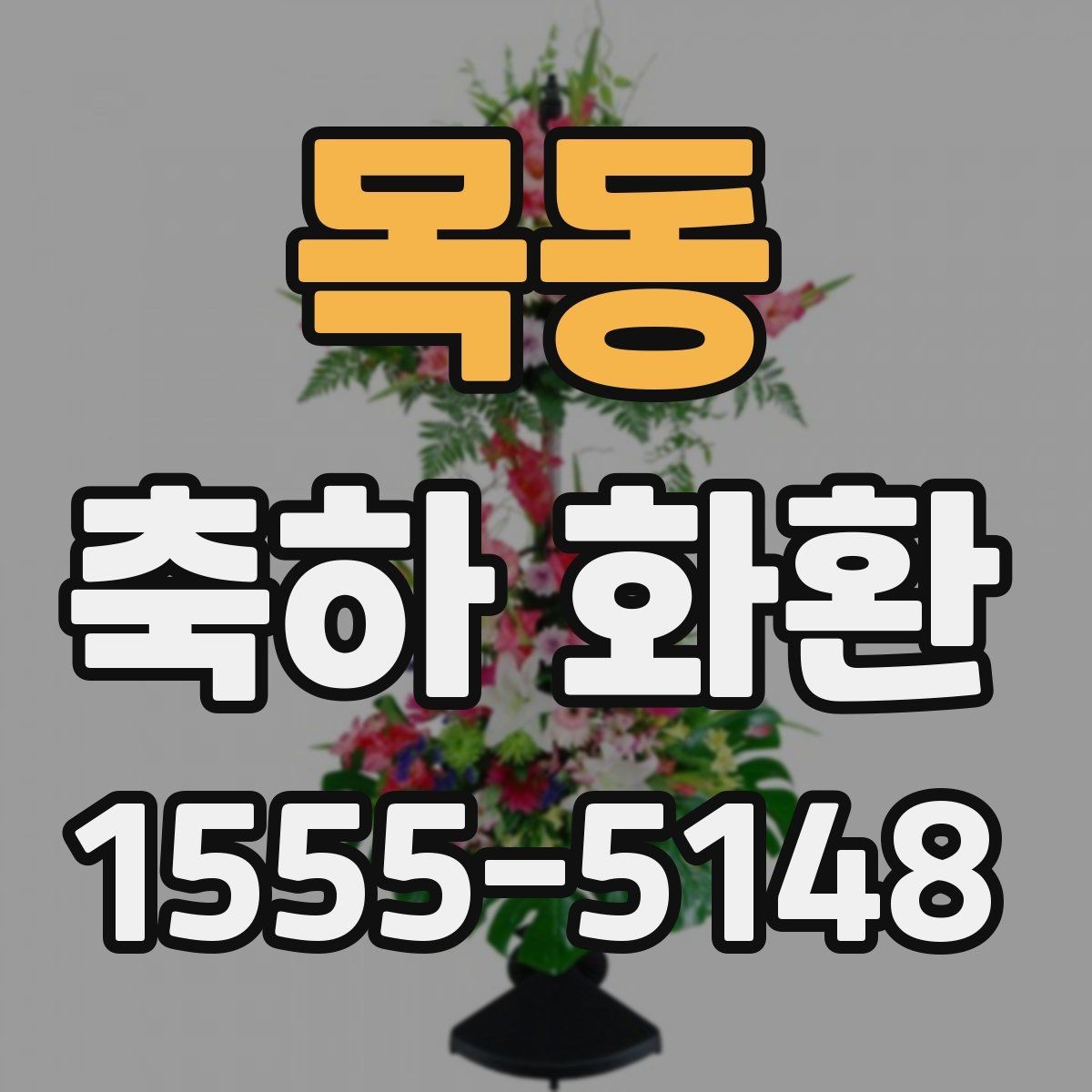 목동 축하 화환 주문할 때 확인하는 기본 정보