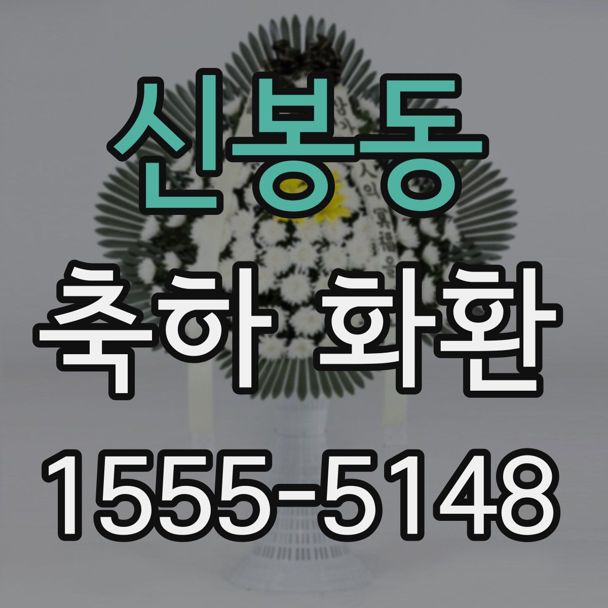 신봉동 축하 화환