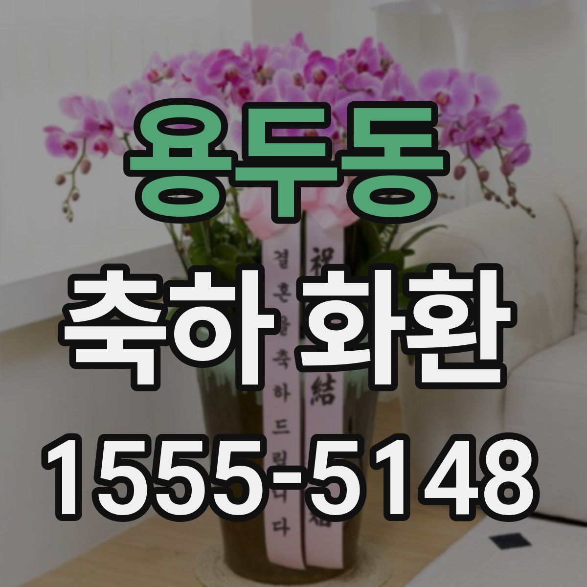 용두동 축하 화환