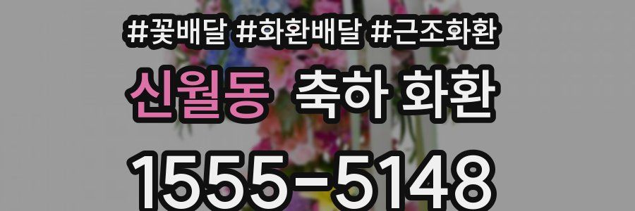 신월동 축하 화환