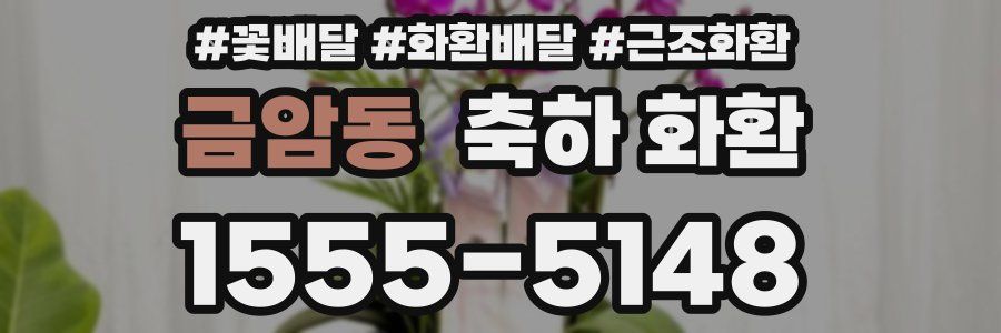 금암동 축하 화환