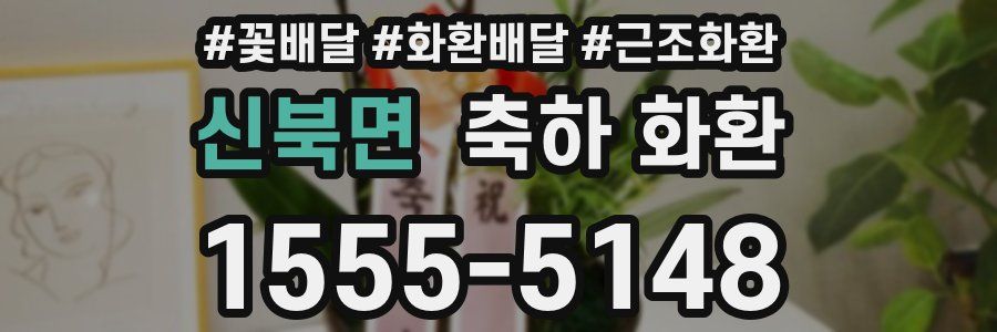 신북면 축하 화환