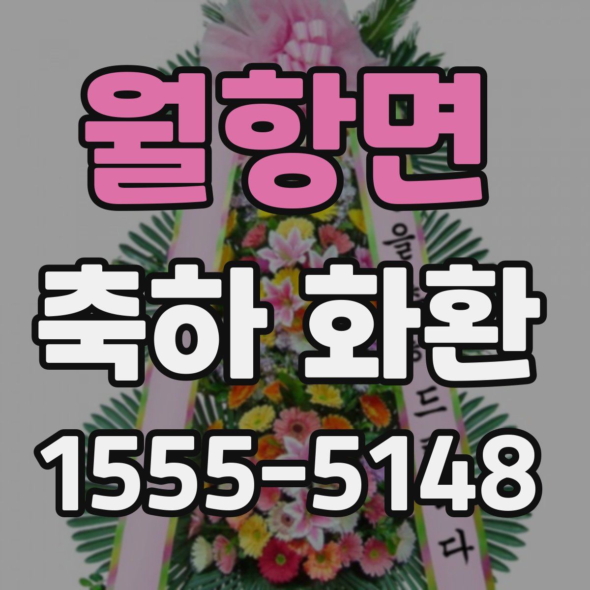 월항면 축하 화환