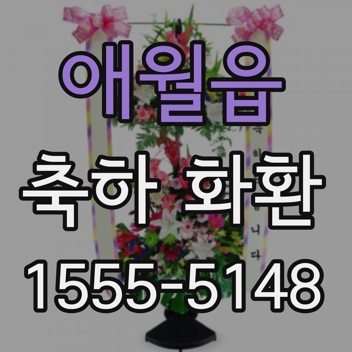 애월읍 축하 화환