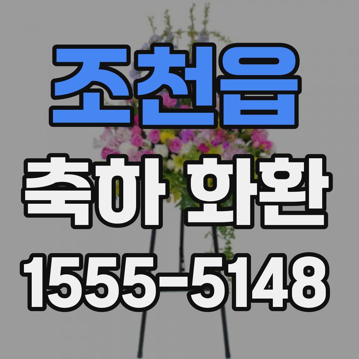 조천읍 축하 화환