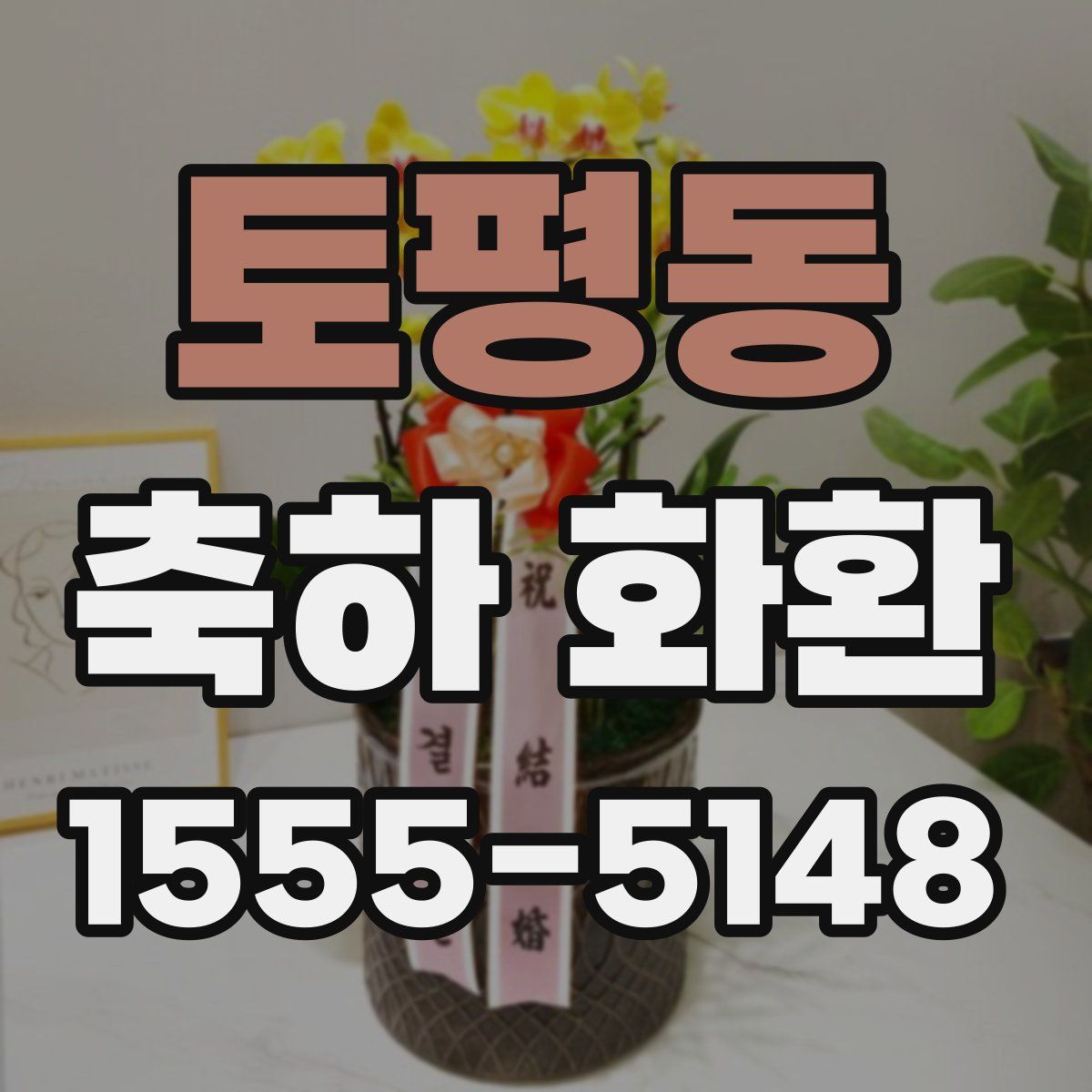 토평동 축하 화환