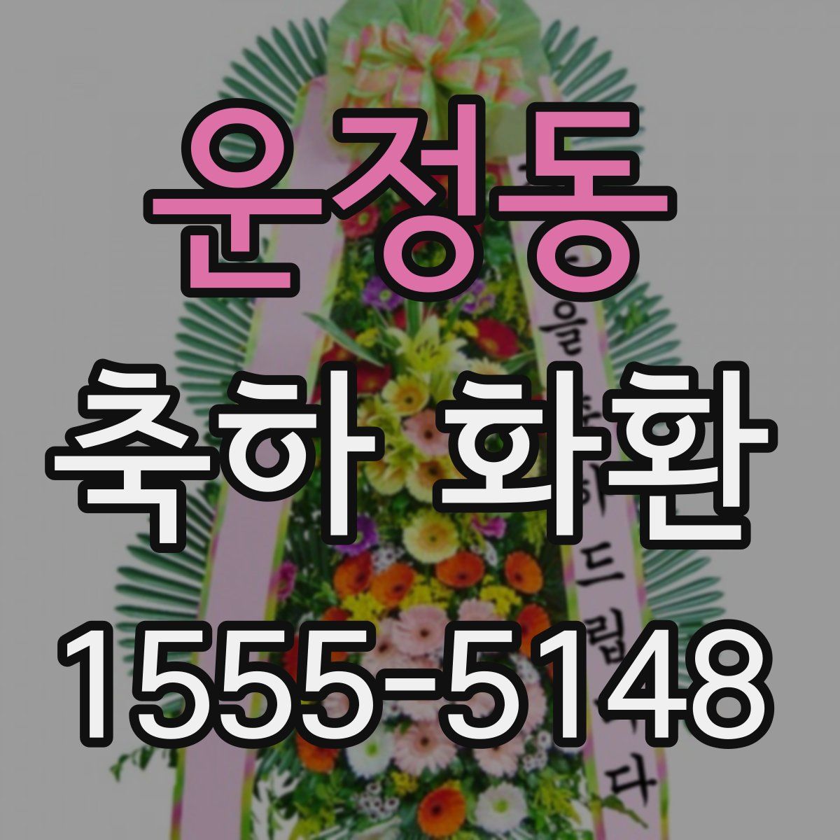 운정동 축하 화환