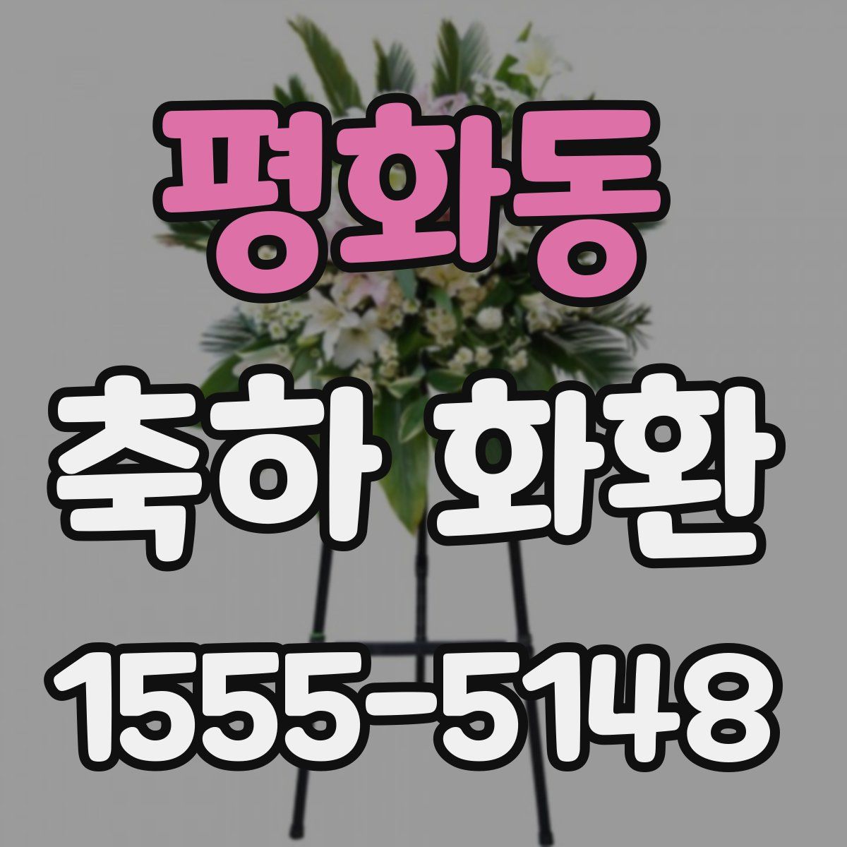 평화동 축하 화환