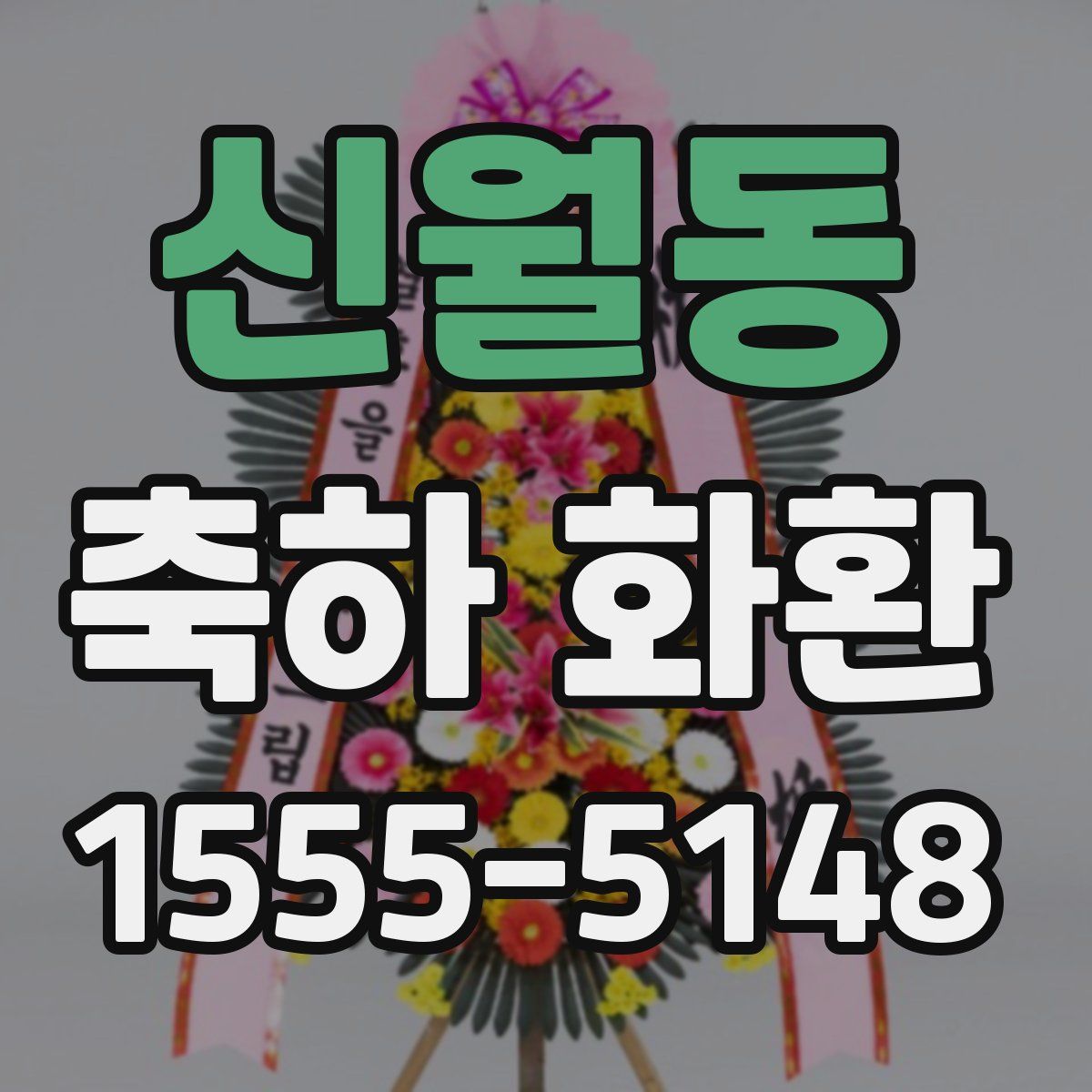 신월동 축하 화환