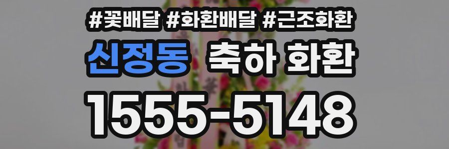 신정동 축하 화환