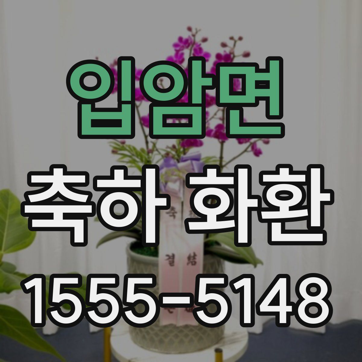 입암면 축하 화환