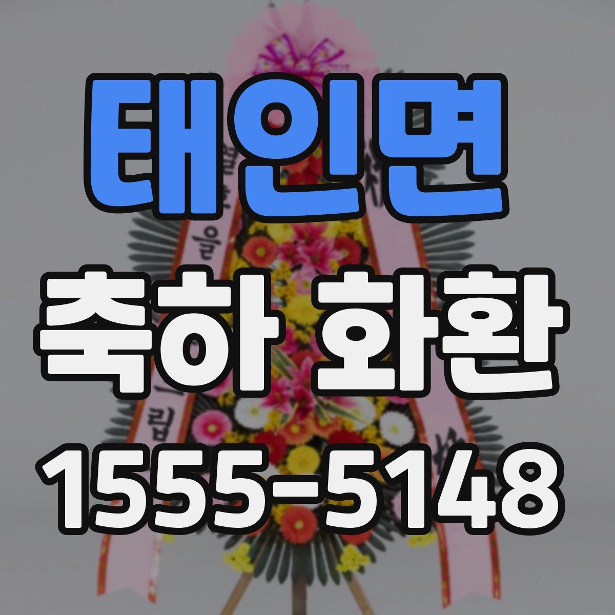 태인면 축하 화환