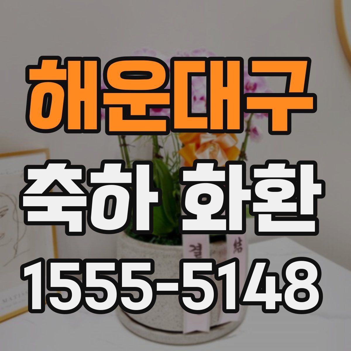 해운대구 축하 화환