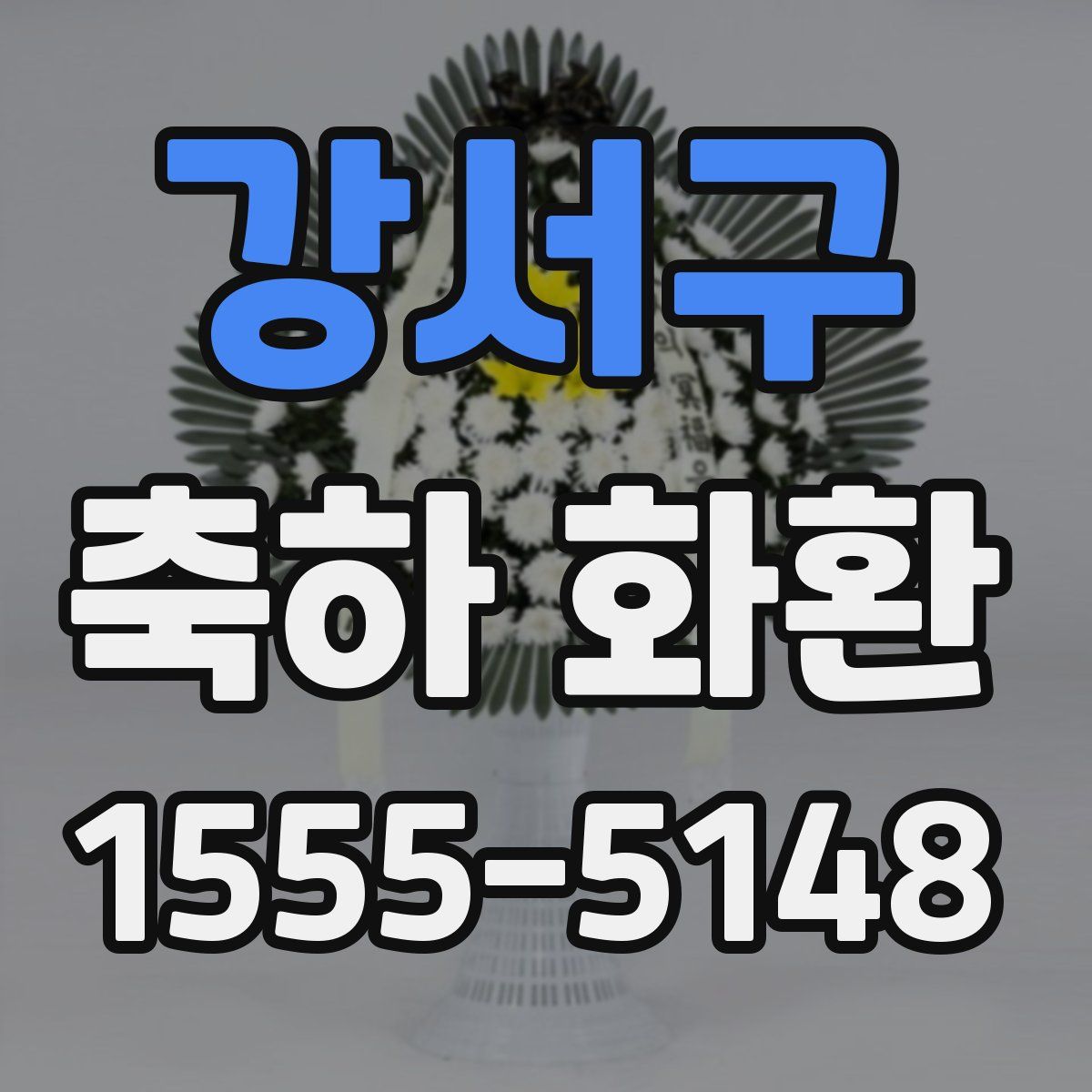 강서구 축하 화환