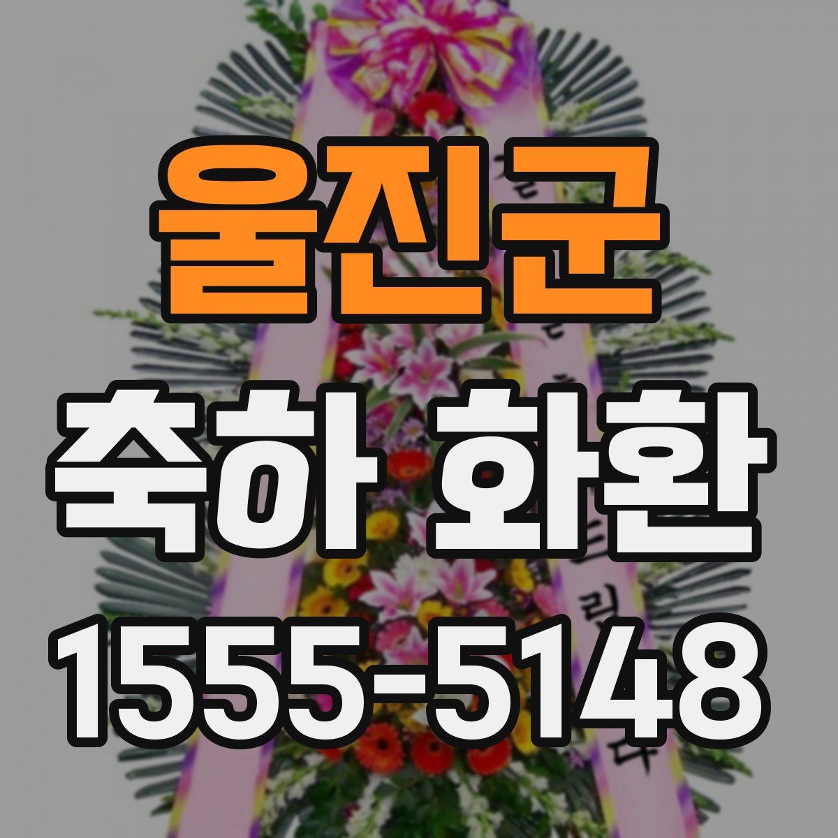 울진군 축하 화환