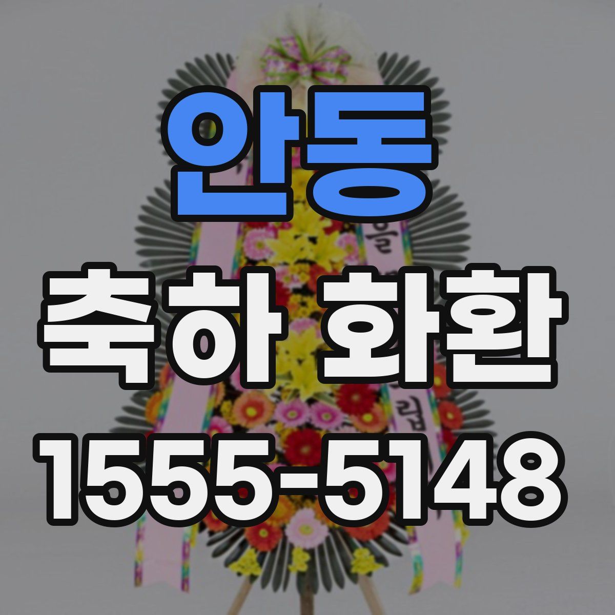 안동 축하 화환