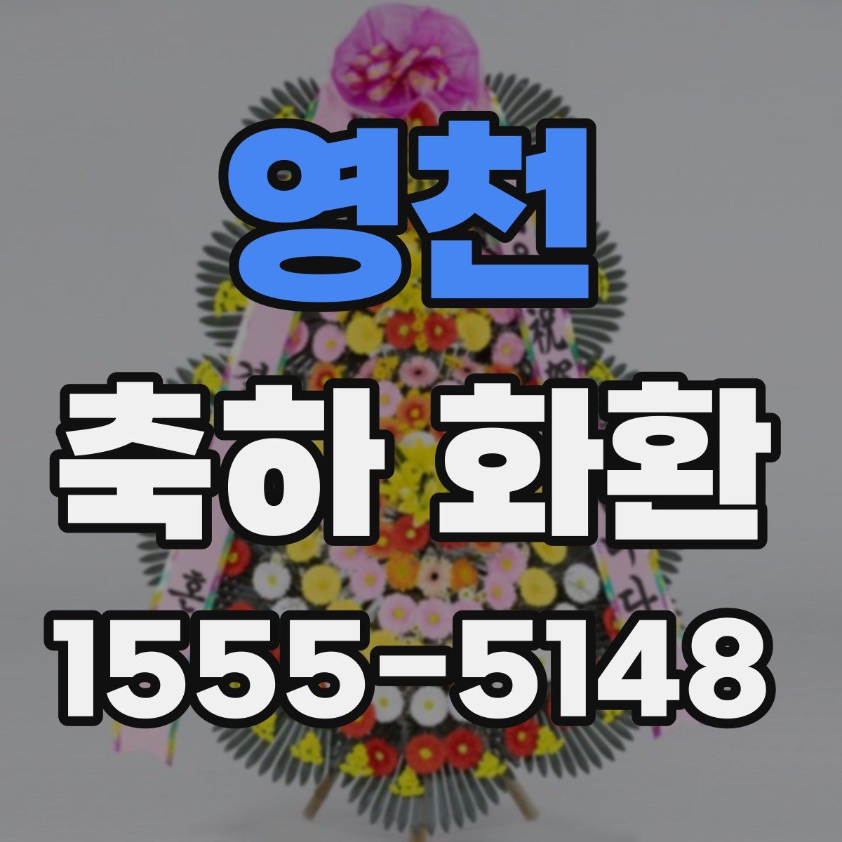 영천 축하 화환