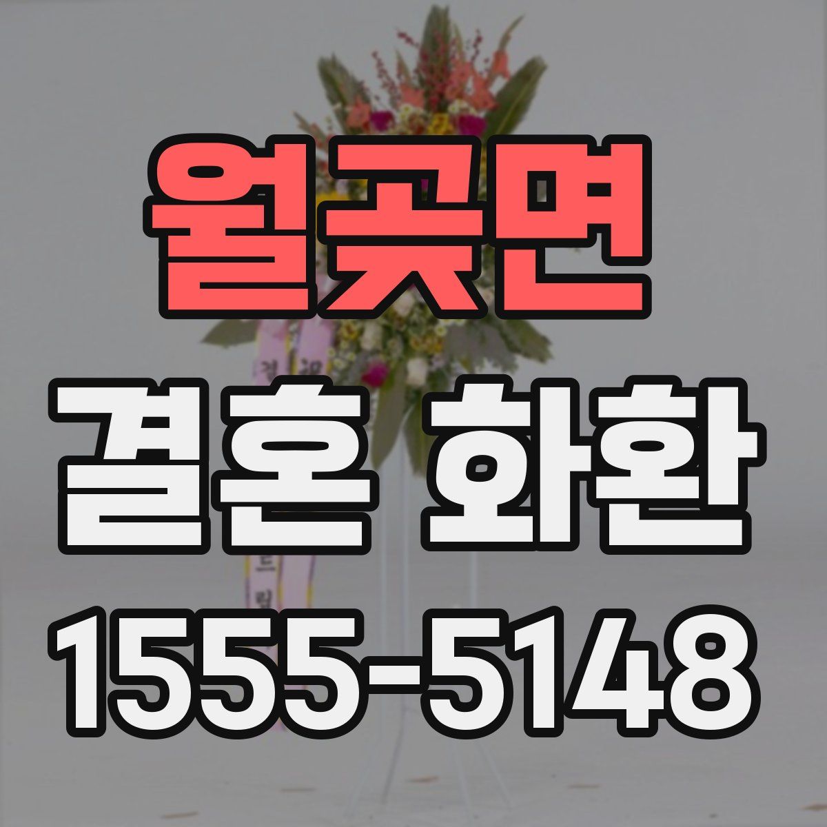 월곶면 결혼 화환