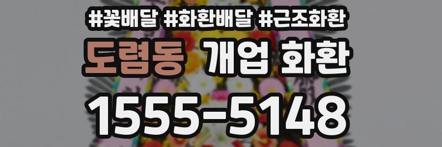 도렴동 개업 화환