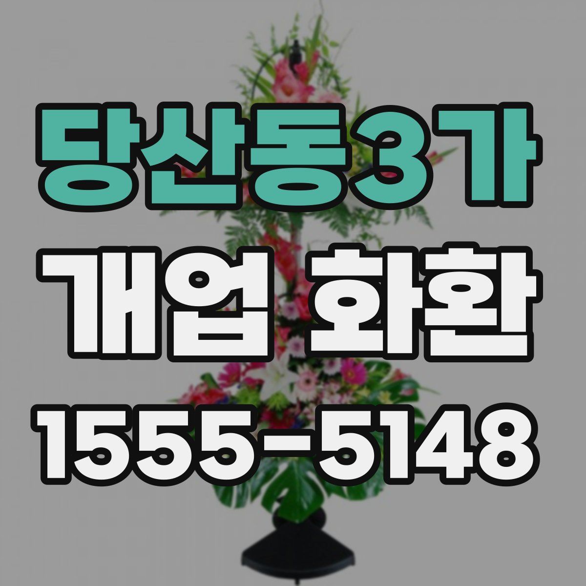 당산동3가 개업 화환
