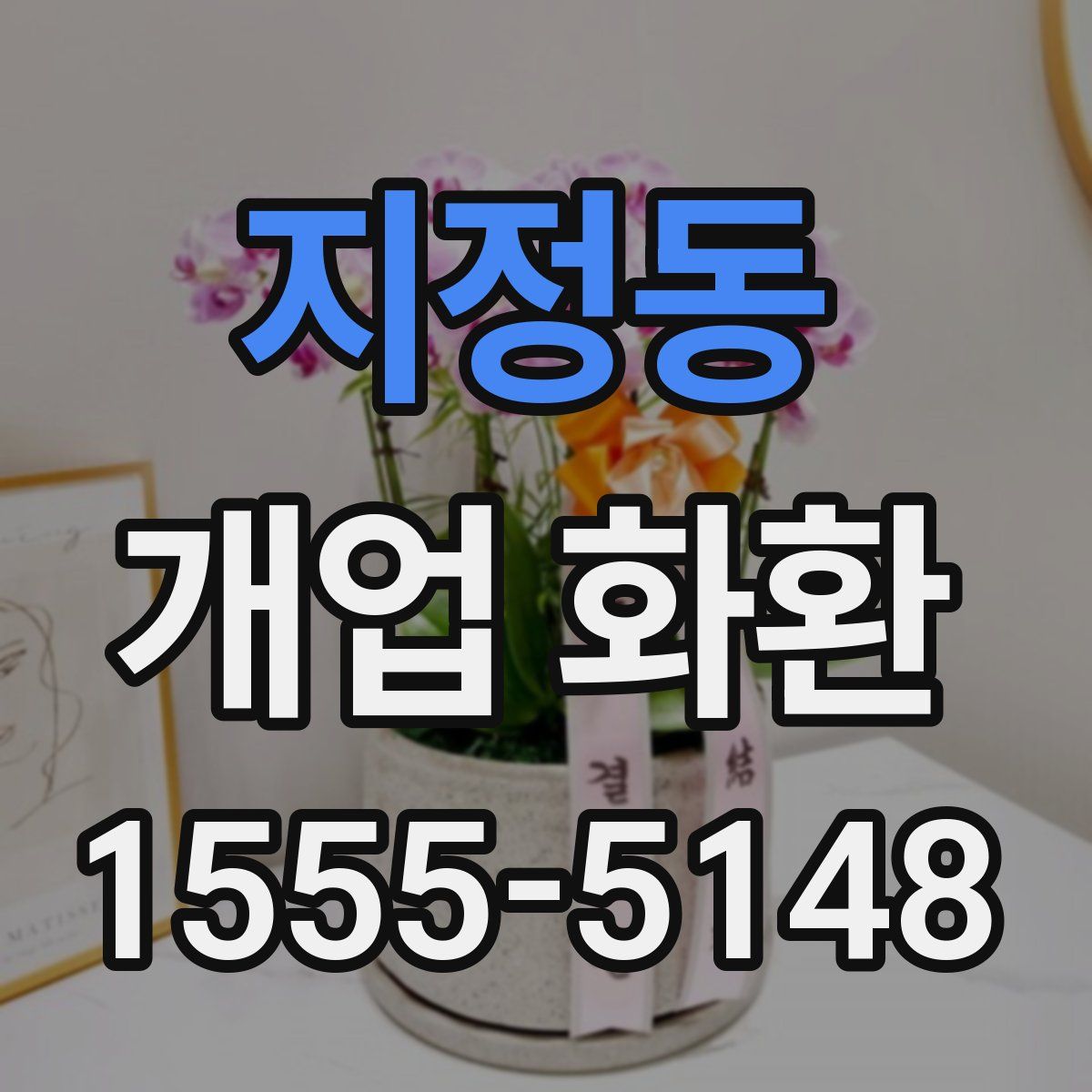 지정동 개업 화환