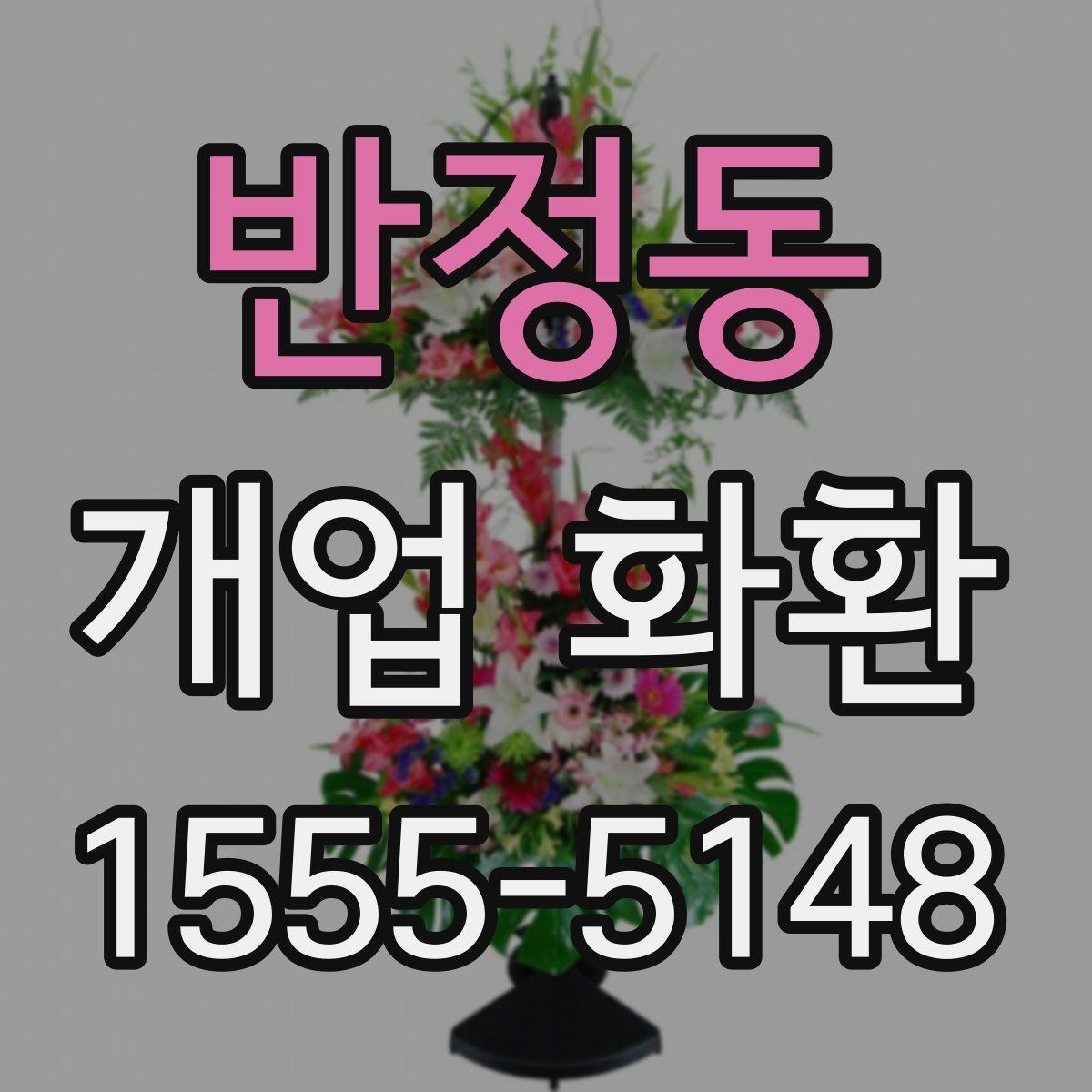 반정동 개업 화환