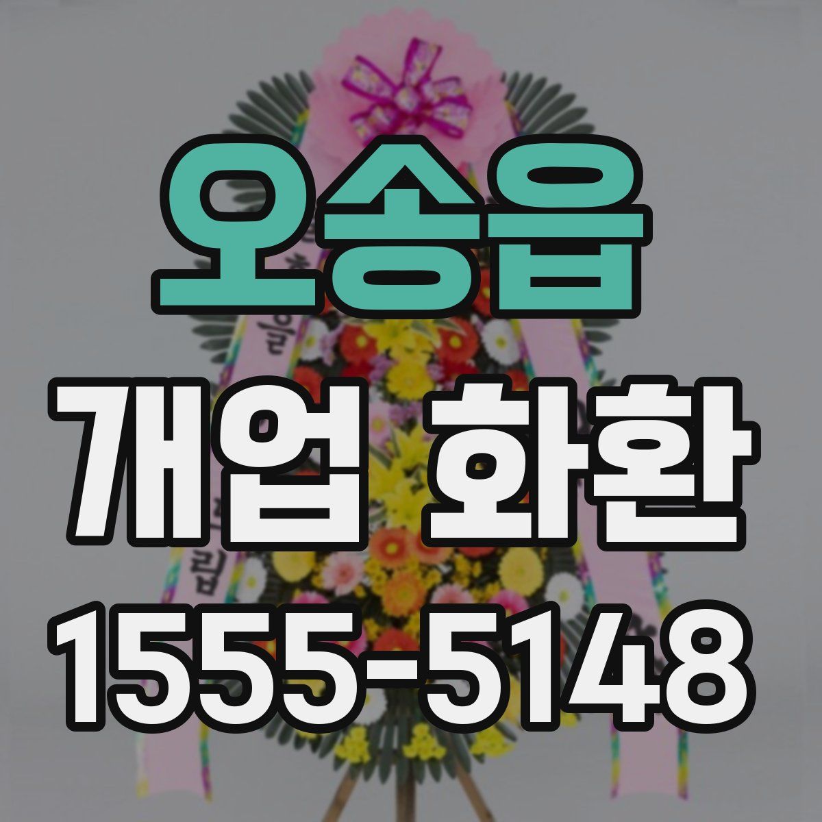 오송읍 개업 화환