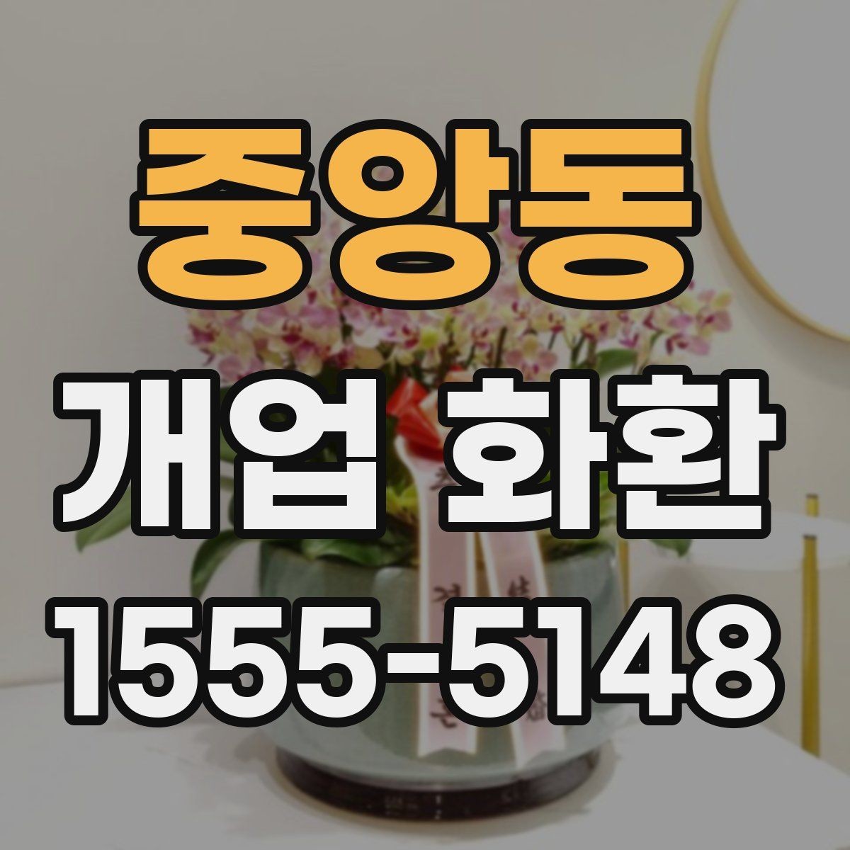 중앙동 개업 화환 비교할 때 봐야 할 핵심 항목