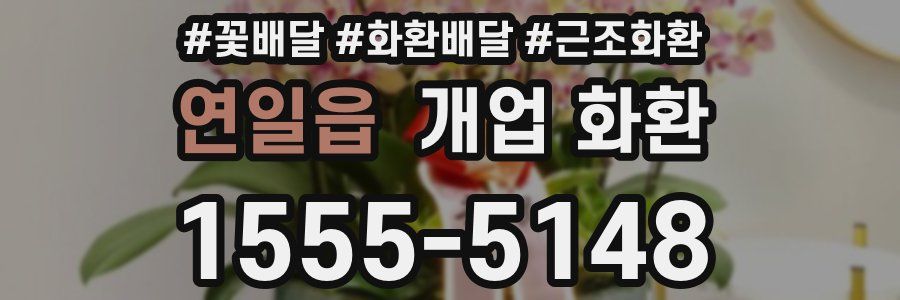연일읍 개업 화환