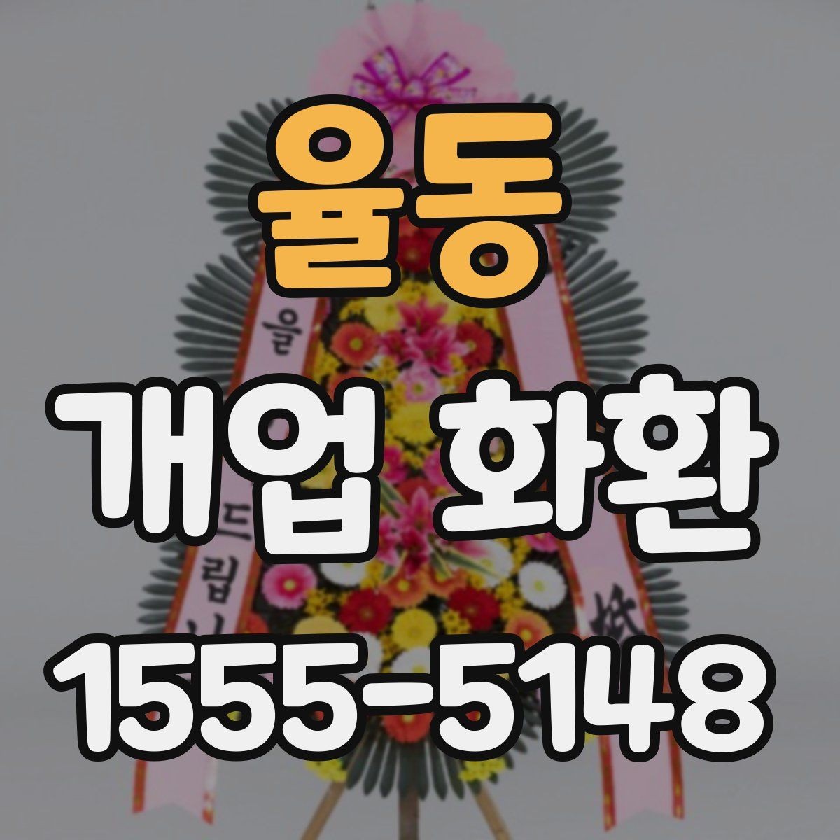 율동 개업 화환 취향과 예산을 함께 맞추는 법