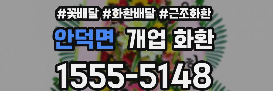 안덕면 개업 화환